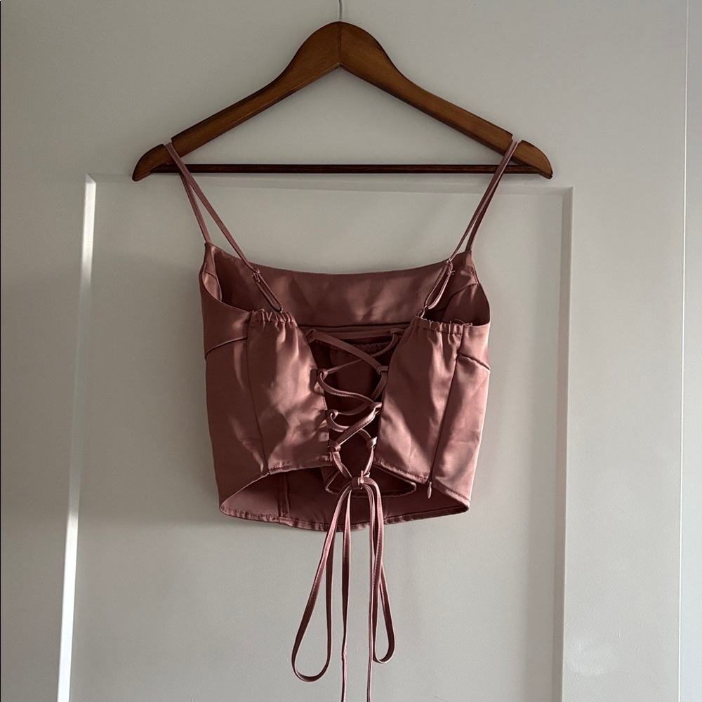 Corset crop top